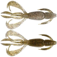 Creatura Keitech Crazy Flapper, Light Watermelon Shrimp 523t, 7.1cm, 8buc/pac