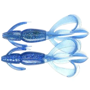 Creatura Keitech Crazy Flapper, Sapphire Blue 301, 7.1cm, 8buc/plic Creatura Keitech Crazy Flapper, Sapphire Blue 301, 7.1cm, 8buc/plic