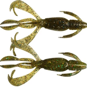 Creatura Keitech Crazy Flapper, Smokey Yellow 51, 7.1cm, 8buc/pac