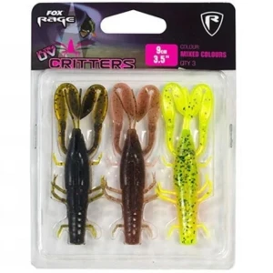 Kit Creature Fox Rage Critter UV Mixed Colour, 7cm, 3buc/pac Kit Creature Fox Rage Critter UV Mixed Colour, 7cm, 3buc/pac