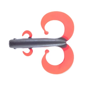 Shad Colmic Big Double 15cm Black Red