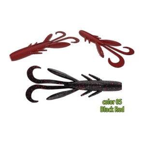 Shad Biwaa Ultra Hog 10 Cm Culoare Black And Red