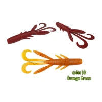 Shad Biwaa Ultra Hog 10 cm culoare Orange Green