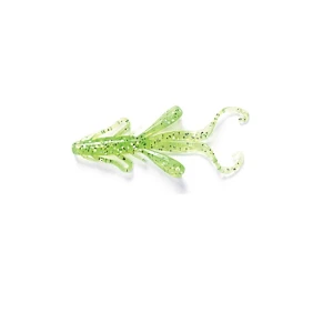 Shad Lucky John Pro Series Hogy Hog 1.6inch 4cm 037 Green Flash  10 Buc/plic
