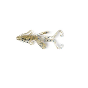 Shad lucky john pro series hogy hog 1.6inch 4cm ca35 silver prawn 10 buc/plic