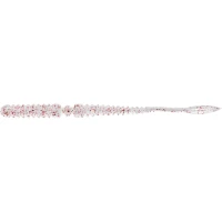 Vierme Jackall Peke Ring Clear Red Flake 6.8cm 8buc/plic Vierme Jackall Peke Ring Clear Red Flake 6.8cm 8buc/plic
