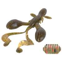 CREATURA COLMIC RUGBY CRAW 3" 7.6cm WATERMELON BLACK/RED CREATURA COLMIC RUGBY CRAW 3" 7.6cm WATERMELON BLACK/RED