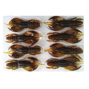 Creatura Rac Rapture Alive Craw 5cm 1.8gr Green Pumpkin 8buc