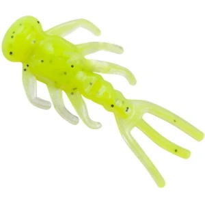 Creatura Berkley Powerbait Ice Mayfly, Chartreuse Shad, 2cm, 14buc/plic