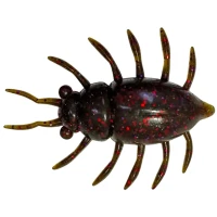 Creatura FISHPRO Maybug, 2.5cm, Green Pumpkin Brown Red and Purple, 5buc/pac