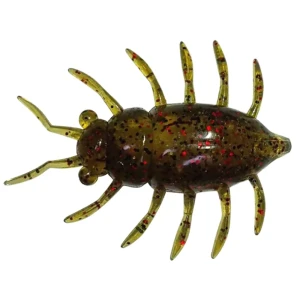 Creatura Fishpro Maybug, 2.5cm, Green Pumpkin Red And Black, 5buc/pac