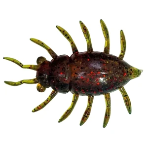 Creatura FISHPRO Maybug, 3.3cm, Motor Oil Red Flake, 5buc/pac