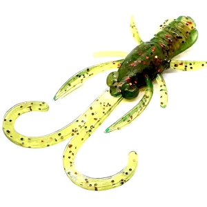 Creatura FISHUP Baffi Fly, 3.8cm, Motor Oil Red, 10buc/pac