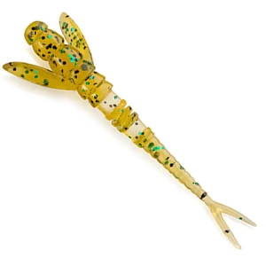 Creatura FISHUP Flit, 4.1cm, Caramel Green & Black, 10buc/pac