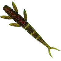 Creatura FISHUP Flit, 4.1cm, Motor Oil Red, 10buc/pac