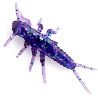 Creatura FISHUP Stonefly, 2.1cm, Dark Violet Peacock & Silver, 12buc/pac