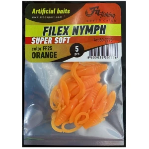 Creatura Filex Super Soft, FF25 Orange, 2.5cm, 5buc/pac Creatura Filex Super Soft, FF25 Orange, 2.5cm, 5buc/pac