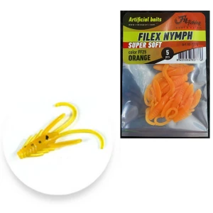 Creatura Filex Super Soft Orange, 25mm, 5buc/pac Creatura Filex Super Soft Orange, 25mm, 5buc/pac