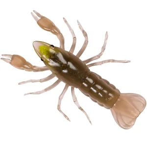 Creatura Live Target Crawfish Unrigged, Nat / Yellow, 7.1cm, 7.1g, 6buc/pac