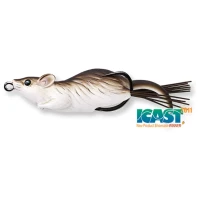 Soarece Live Target Hollow Body Mouse Walking Bait, Brown / White, 7cm, 14g Soarece Live Target Hollow Body Mouse Walking Bait, Brown / White, 7cm, 14g
