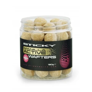 Boilies De Carlig Sticky Manilla Active Wafters 130g  20mm