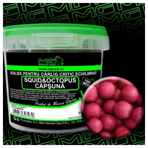 Boilies Mg Special Carp Fishmeal Critic Echilibrat Squid - Octopus - Capsuna