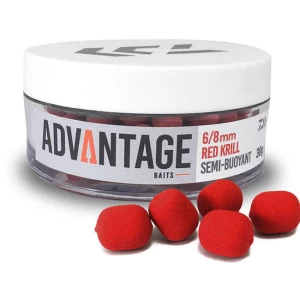 Dumbell Daiwa Critic Echilibrat Advantage Semi Buoyant 8/10mm Rosu 30g/borcan