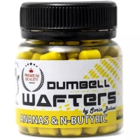 Dumbell Wafters Addicted Carp Baits Ananas & N-Butyric, 6 mm, 25g Dumbell Wafters Addicted Carp Baits Ananas & N-Butyric, 6 mm, 25g