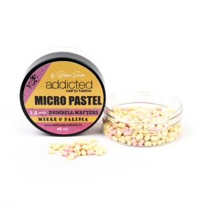 Micro Wafters Pastel Addicted Carp, Miere & Palinca, 3.8mm, 19g Micro Wafters Pastel Addicted Carp, Miere & Palinca, 3.8mm, 19g