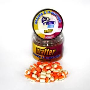 Wafter Premium  Active Baits Dumbell Orange N-butyric 6mm