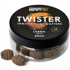 Wafters Feeder Bait Twister, Larve, 12mm, 50g Wafters Feeder Bait Twister, Larve, 12mm, 50g
