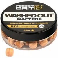 Wafters Feeder Bait Washed Out, R72 - Piersica & Ananas, 9mm, 50g