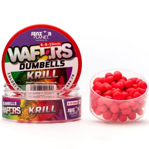 Wafters Senzor Planet Dumbells, Krill, 6-8-10mm, 30g