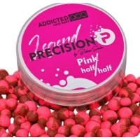 Boilies ADDICTED Carp Baits Precision Legend Half & Half, Pink, 15mm, 80g
