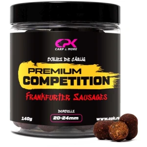 Boilies De Carlig Cpk Premium Competition Dumbells, Frankfurter-sausage, 20-24mm, 140g