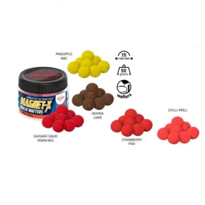 Carp Zoom Boilie Wafters Magnet-x 15mm 50gr Pineapple-nbc