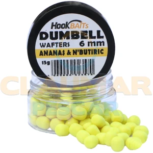 Critic Echilibrat Hook Baits Dumbell Wafters, Ananas & N-Butyric, 6mm, 15ml Critic Echilibrat Hook Baits Dumbell Wafters, Ananas & N-Butyric, 6mm, 15ml