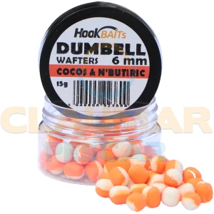 Critic Echilibrat Hook Baits Dumbell Wafters, Cocos & N-Butyric, 6mm, 15ml Critic Echilibrat Hook Baits Dumbell Wafters, Cocos & N-Butyric, 6mm, 15ml