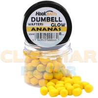 Critic Echilibrat Hook Baits Dumbell Wafters Glow, Ananas, 8mm, 30ml