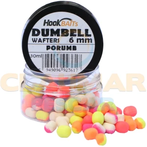 Critic Echilibrat Hook Baits Dumbell Wafters, Porumb, 6mm, 15ml Critic Echilibrat Hook Baits Dumbell Wafters, Porumb, 6mm, 15ml