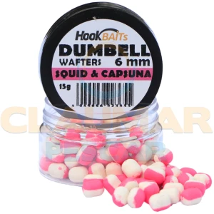 Critic Echilibrat Hook Baits Dumbell Wafters, Squid & Capsuna, 6mm, 15ml Critic Echilibrat Hook Baits Dumbell Wafters, Squid & Capsuna, 6mm, 15ml