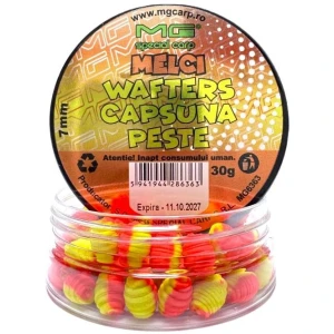 Melci Wafters Mg, Capsuna Peste, 7mm, 30g