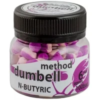 Method Dumbell Carp Baits Addicted,  N-butyric, Mov Alb, 6mm