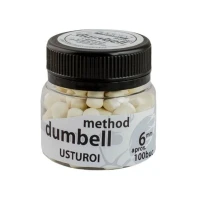 Method Dumbell Carp Baits Addicted,  Usturoi, Alb, 6mm Method Dumbell Carp Baits Addicted,  Usturoi, Alb, 6mm