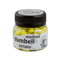 Method Dumbell Carp Baits Addicted,  Usturoi, Galben, 6mm Method Dumbell Carp Baits Addicted,  Usturoi, Galben, 6mm