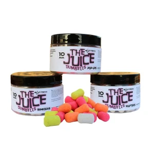 Pelete Critic Echilibrate Bait-tech The Juice Wafters Dumbells, Fluo, 70g