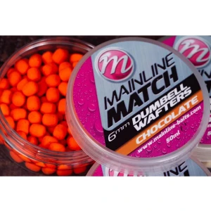 Wafters Mainline Match Dumbell Orange Chocolate 6mm