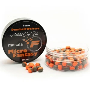 Wafters Addicted Carp Baits Dumbell Fantasy, Masala, 6mm, 50ml Wafters Addicted Carp Baits Dumbell Fantasy, Masala, 6mm, 50ml