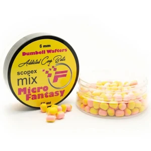Wafters Addicted Carp Baits Dumbell Fantasy, Scopex Mix, 6mm, 50ml Wafters Addicted Carp Baits Dumbell Fantasy, Scopex Mix, 6mm, 50ml