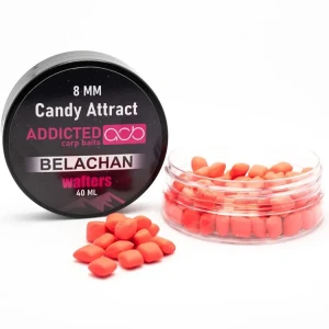 Wafters Addicted Carp Baits Pillow Candy Attract, Belachan, Roz, 8mm, 40ml Wafters Addicted Carp Baits Pillow Candy Attract, Belachan, Roz, 8mm, 40ml